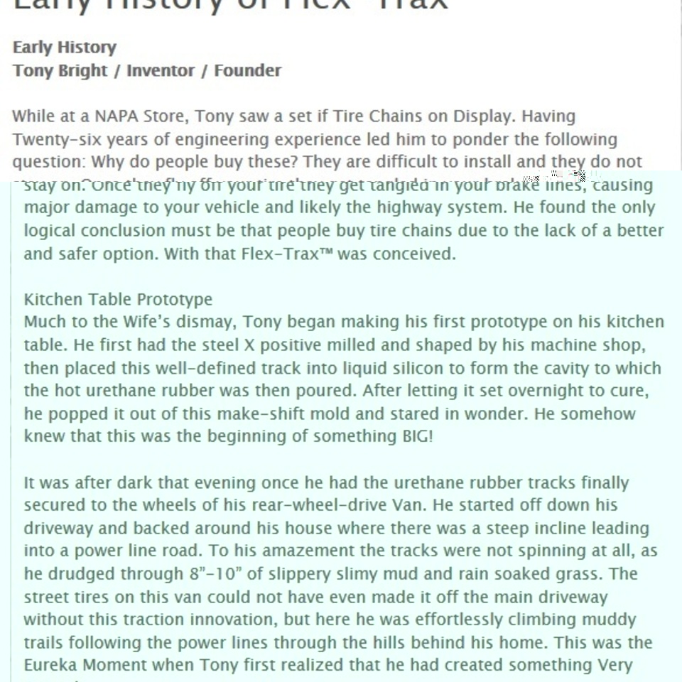 Early history of flex trax summary20160712 13605 1vvexhi 960x960